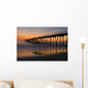night at the hermosa pier Wall Mural