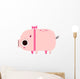 Sweetest Piggy Pig Wall Decal