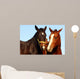 two thoroughbreds Wall Mural