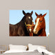two thoroughbreds Wall Mural