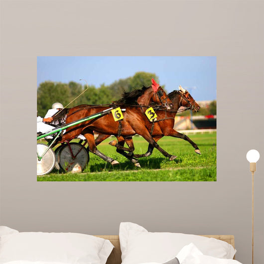 Harness Racing Wall Decal