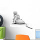 Computer Mouse Wall Decal