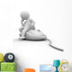Computer Mouse Wall Decal