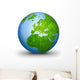 world globe geographic Wall Decal