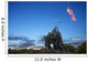 Iwo Jima at Dusk Wall Mural
