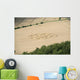 Crop Circle in cornfield Wall Mural