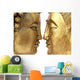 couple Buddhas Wall Mural