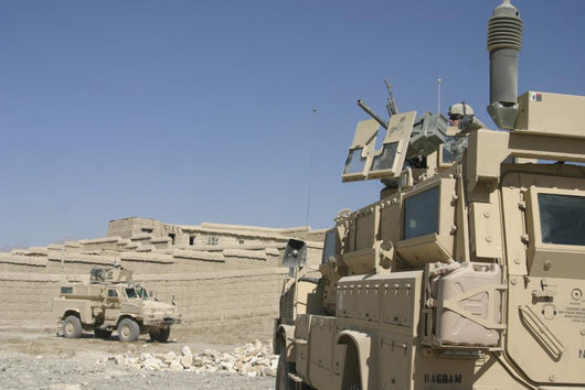Mrap Armored Vehicles in Afghanistan Wall Mural