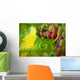 Flame Grapes Wall Mural