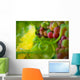 Flame Grapes Wall Mural