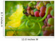 Flame Grapes Wall Mural