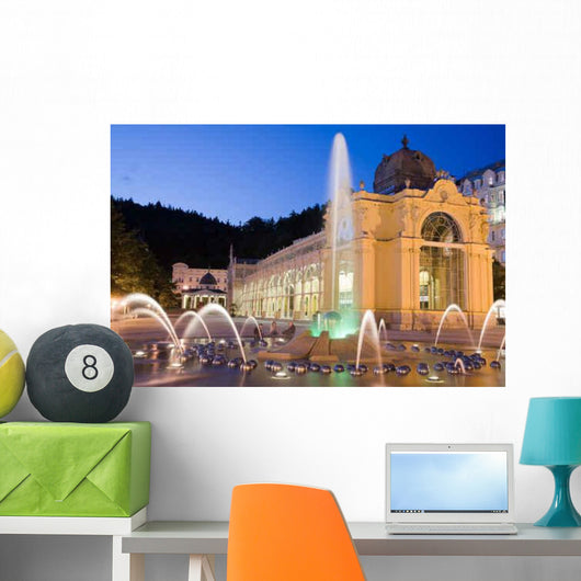 City Collonade Wall Decal Design 1