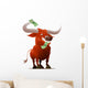 Red Bull as a Stock Market Player Wall Decal