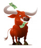Red Bull as a Stock Market Player Wall Decal