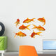 Gold Fish Wall Decal