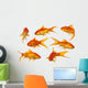 Gold Fish Wall Decal