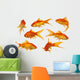 Gold Fish Wall Decal