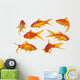 Gold Fish Wall Decal