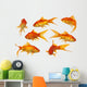 Gold Fish Wall Decal