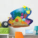 Fish and weed Wall Decal