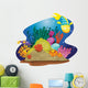 Fish and weed Wall Decal