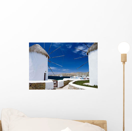 Fantastic Myconos Wall Decal