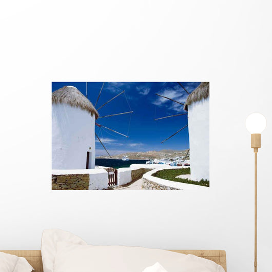 Fantastic Myconos Wall Decal