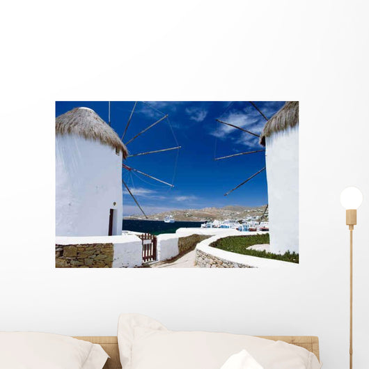 Fantastic Myconos Wall Decal