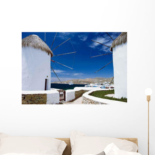 Fantastic Myconos Wall Decal