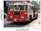 New York City Fire Truck Wall Mural