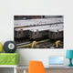 new york subway trains Wall Mural