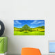 Green Landscape Wall Decal Design 2