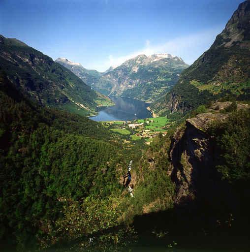 Geiranger Fjord Wall Decal