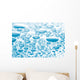 Water Drops Wall Mural