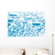 Water Drops Wall Mural