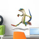 Funny Toon Gecko Wall Decal