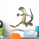 Funny Toon Gecko Wall Decal