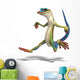 Funny Toon Gecko Wall Decal