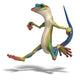 funny toon gecko Wall Decal