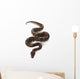 Black Pastel Ball Python Wall Decal