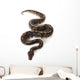 Black Pastel Ball Python Wall Decal