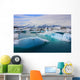 Icebergs in iceland Wall Mural