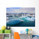 Icebergs in iceland Wall Mural