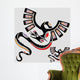 Dragon in ethnic national style of the American Indians Wall Decal