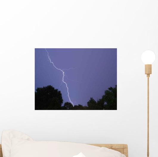 Lightning Strike Wall Decal