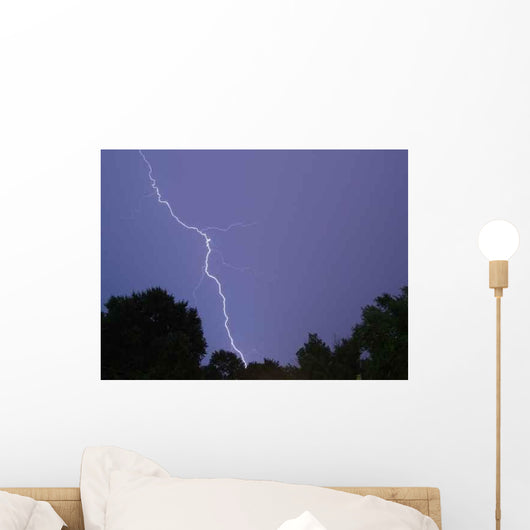 Lightning Strike Wall Decal