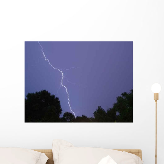 Lightning Strike Wall Decal