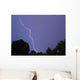 Lightning Strike Wall Decal