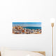 Aerial Panoramic Old City Wall Decal