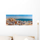 Aerial Panoramic Old City Wall Decal